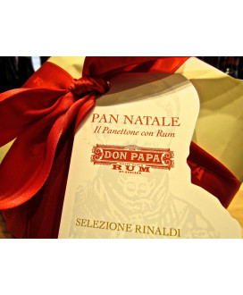 Panettone with Rum Don Papa. Shop online sale panettone raisins soaked in rum Don Papa and chocolate cream with rum