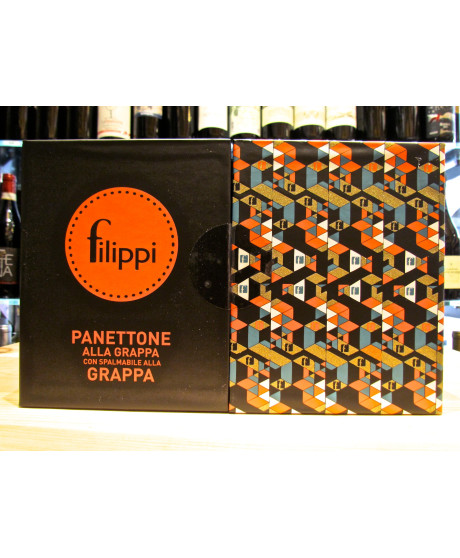 Vendita online panettone Filippi alla Grappa di Moscato Capovilla - Alambicco. Shop on line panettoni artigianali della pasticce