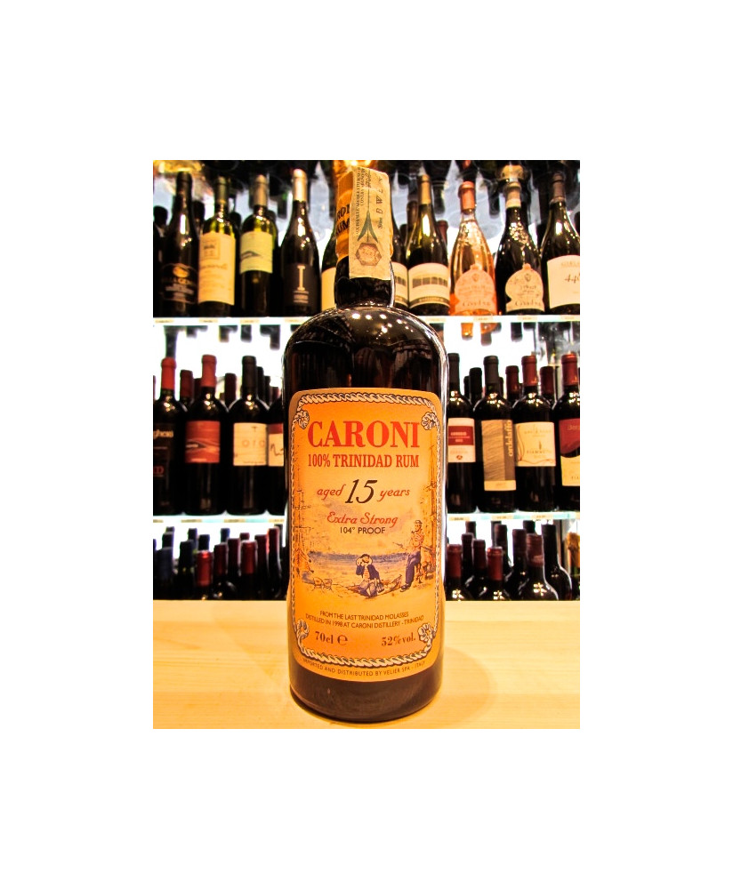 Vendita online Rum Caroni 1998 invecchiato 15 anni. 100% Trinidad Rum 50%vol. Shop on line al miglior prezzo Rhum del Sud Americ