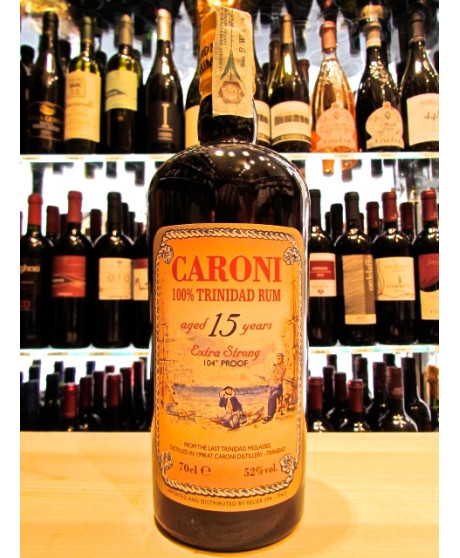 Vendita online Rum Caroni 1998 invecchiato 15 anni. 100% Trinidad Rum 50%vol. Shop on line al miglior prezzo Rhum del Sud Americ