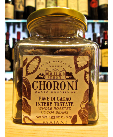 Vendita online Fave di cacao Majani intere tostate. Shop on line Semi di Cacao interi. Miglior prezzo on-line Majani