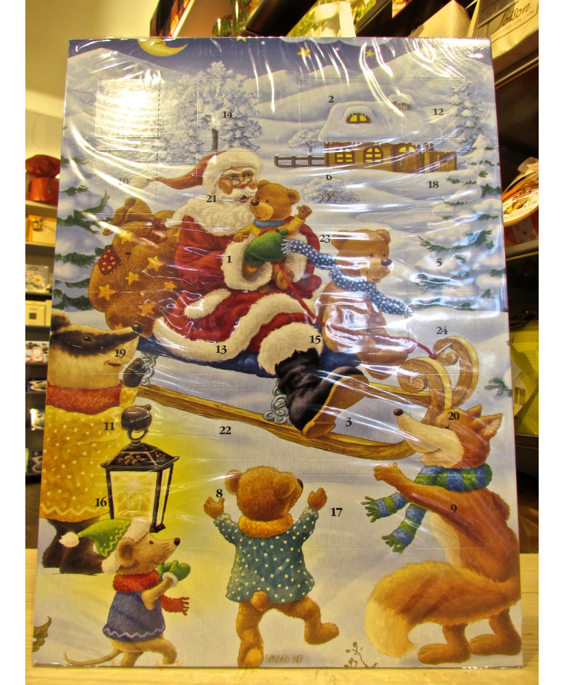 Vendita online Calendario d'Avvento con cioccolatini al latte Windel al miglior prezzo. Shop on line confezioni Natalizie per ba