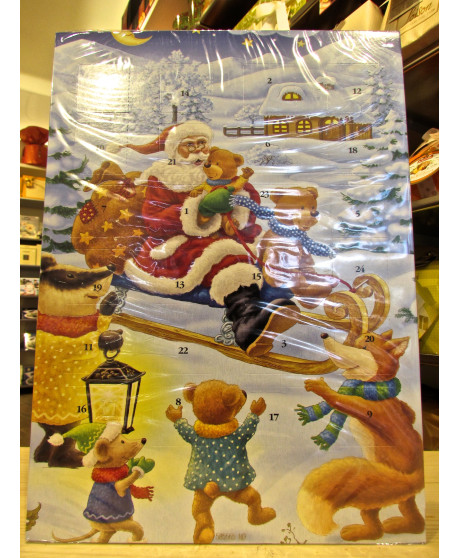 Vendita online Calendario d'Avvento con cioccolatini al latte Windel al miglior prezzo. Shop on line confezioni Natalizie per ba