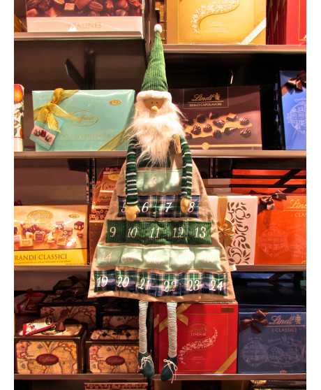 Online sales Advent Calendar Flamigni Wooden sledge-shaped boxes in the drawer. Online shop wooden advent calendars at the best 