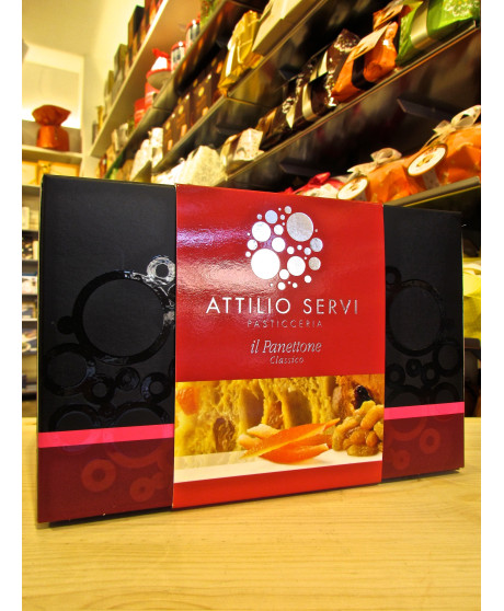 Vendita online panettone della Pasticceria Attilio Servi Pomezia. Shop on-line panettoni artigianali di qualità Attilio Servi