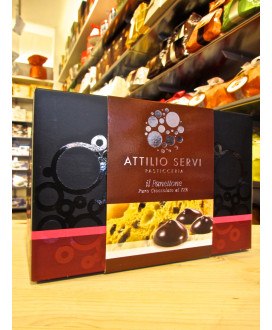 Pasticceria Attilio Servi, panettone al cioccolato fondente. Vendita online panettoni artigianali Attilio Servi