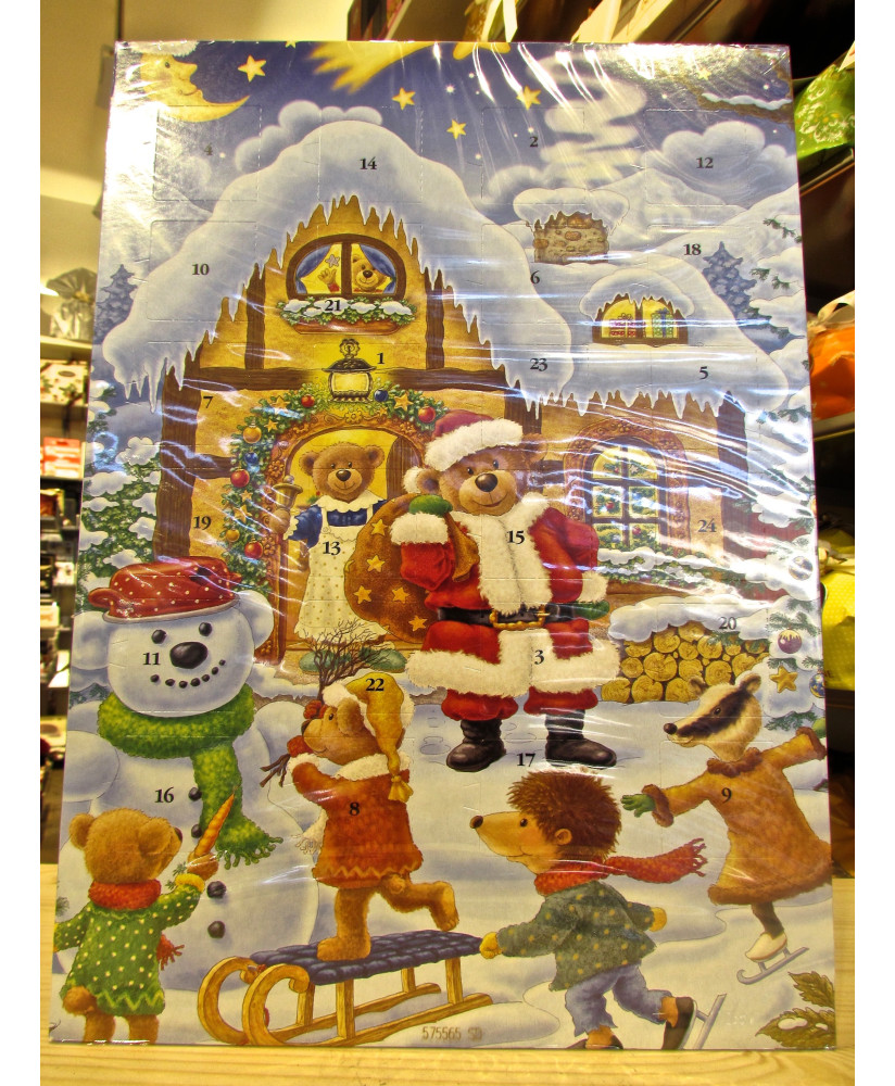 Vendita online Calendario d'Avvento con cioccolatini al latte Windel al miglior prezzo. Shop on line confezioni Natalizie per ba