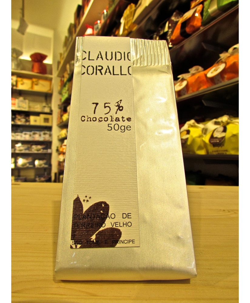 Claudio Corallo - Cioccolato Fondente 75% - 50g