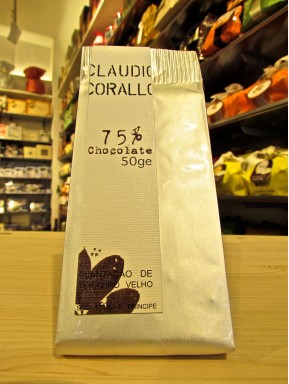 (3 BARS X 50g) Claudio Corallo - Dark Chocolate 75%