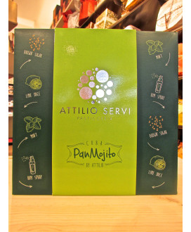 Vendita online panettone della Pasticceria Attilio Servi Pan Mojito. Shop on-line panettoni artigianali alcolici