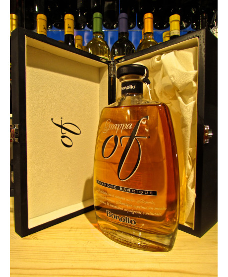 Vendita grappa Bonollo Of Amarone invecchiata miglior prezzo qualità online shop negozio distilleria Veneta, Cofanetto Ligneo