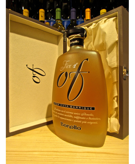 Vendita grappa Bonollo Fior d'Of Barrique miglior prezzo qualità online shop negozio distilleria Veneta, Cofanetto Ligneo