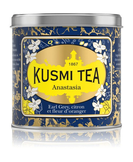 Vendita online Anastasia Earl Grey Kusmi Tea in fogliei. Tè Francese di qualità depurante in scatola. Shop on-line Kusmi Vendita online Anastasia Earl Grey Kusmi Tea in fogliei. Tè Francese di qualità depurante in scatola. Shop on-line Kusmi