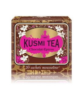 Shop online Spicy Chocolate Kusmi Tea in sachets. Tea French purifying quality teas. online shop Kusmi Tea Price
