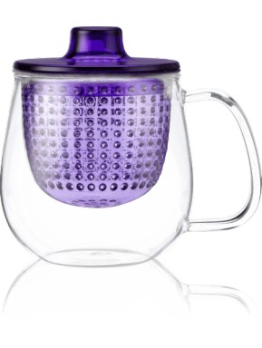 Kusmi Tea - Violet Pop Cup - Tea Mug With Infuser