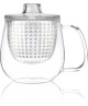 Kusmi Tea - Trasparent Pop Cup - Tea Mug With Infuser