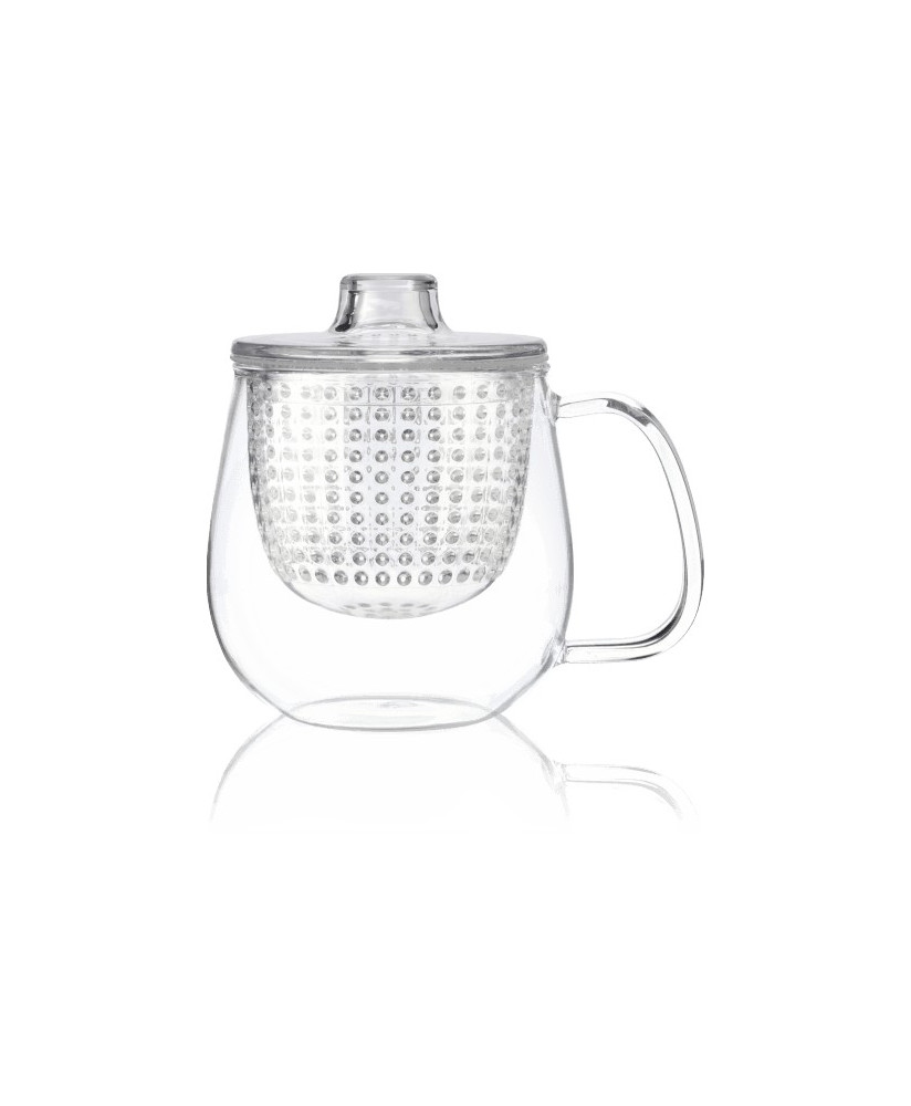 Kusmi Tea - Trasparent Pop Cup - Tea Mug With Infuser