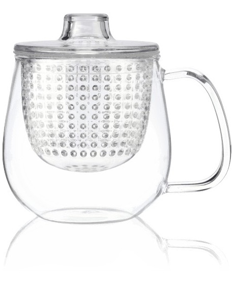 Kusmi Tea - Trasparent Pop Cup - Tea Mug With Infuser