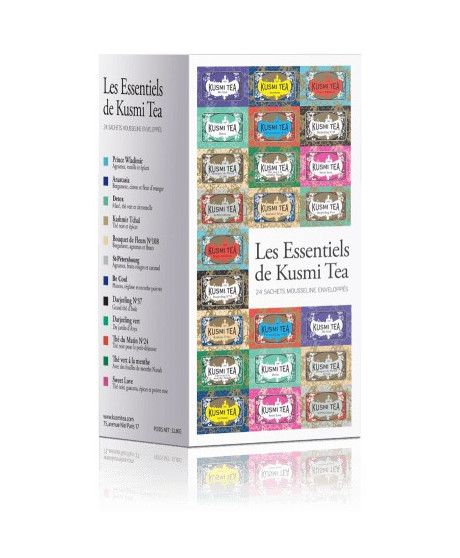 Kusmi Tea - Gli Essenziali - 24 Filtri - 52.80g