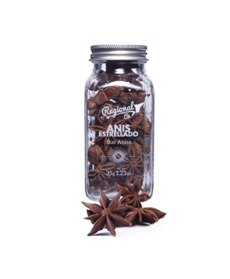 Vendita online Anice Stellato in vasetto Regional Co. Shop on line Anice Stellato da gin di alta qualità
