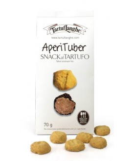Vendita online Tartuflanghe AperiTuber, Biscotti Salati da aperitivo tartuflanghe, snack al Tartufo 70g. 