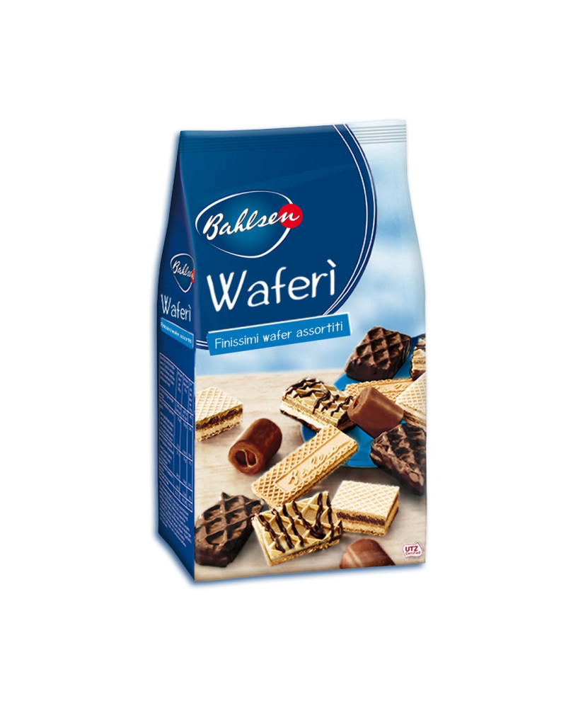 Vendita online Bahlsen Waferì, shop on line wafer assortiti Balsen, prezzo biscotti Bahlsen, prezzi on-line al cioccolato.