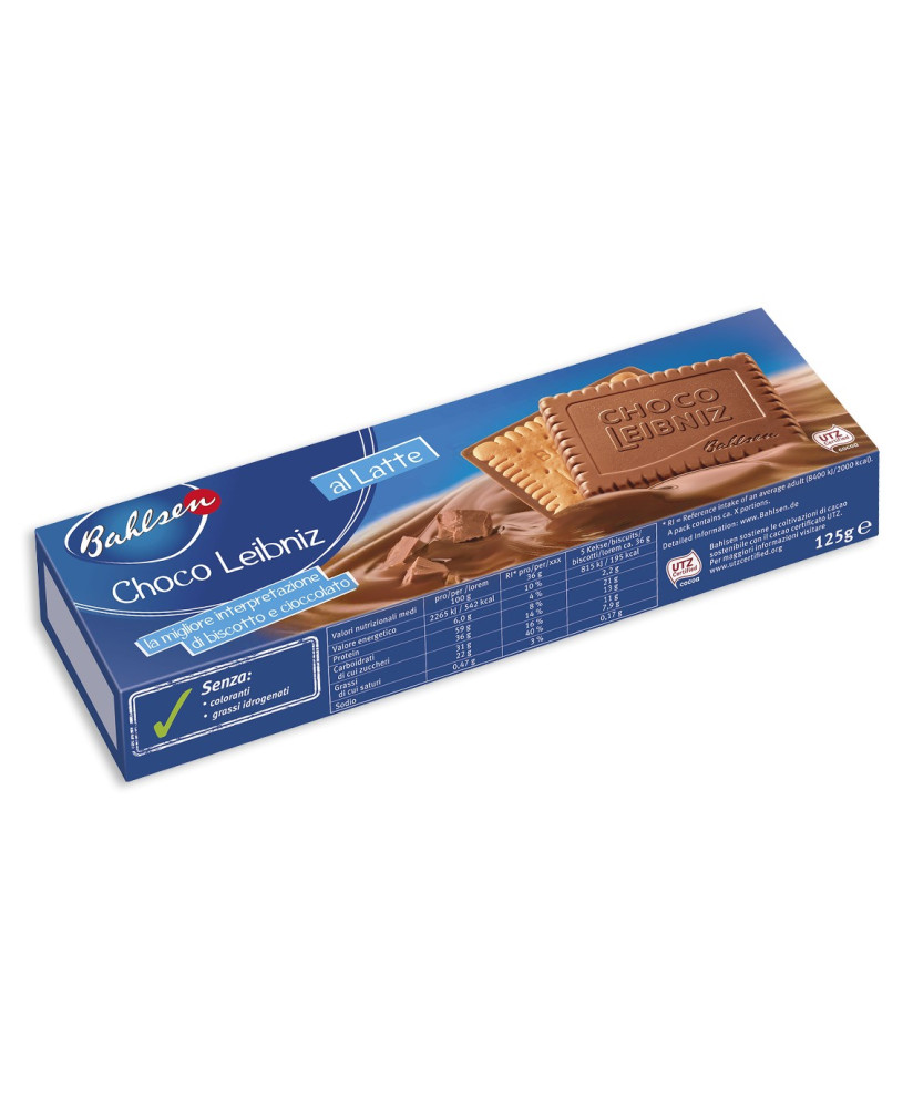 Vendita online Bahlsen Choco Leibniz, shop on line biscotti assortiti Balsen, prezzo biscotti Bahlsen, prezzi on-line biscotti.