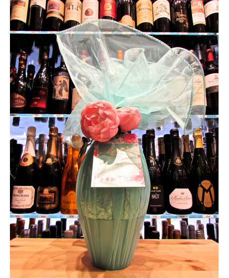 Sale online Easter Egg "Flower" Milk Lindt & Sprüngli wrapped in tulle, egg chocolate milk as an adult with surprises (10% disco