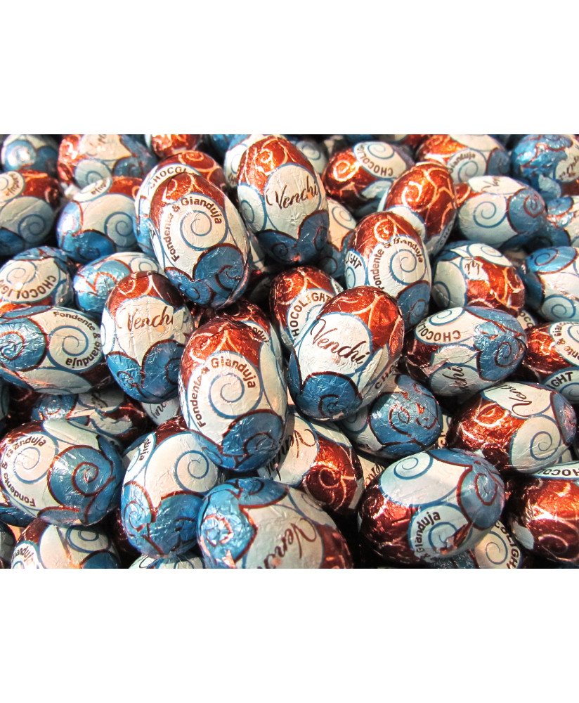 Vendita online ovetti Venchi fondente Senza Zucchero. Shop on-line ovetti di Pasqua Venchi Unica fondente chocolight
