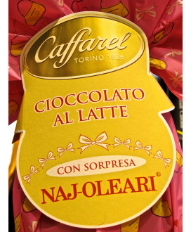 Vendita online Uova Caffarel al latte con sorprese Naj-oleari. Shop on line uovo Caffarel latte, con sorpresa naj oleari