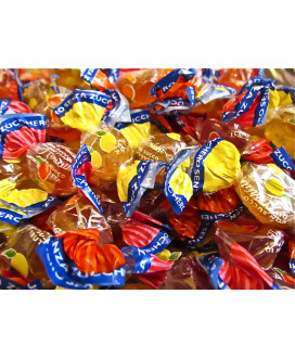 Vendita online caramelle Horvath di Lindt alla frutta senza zucchero gommose assortite a € 17,00 al kg. Shop on line caramelle H