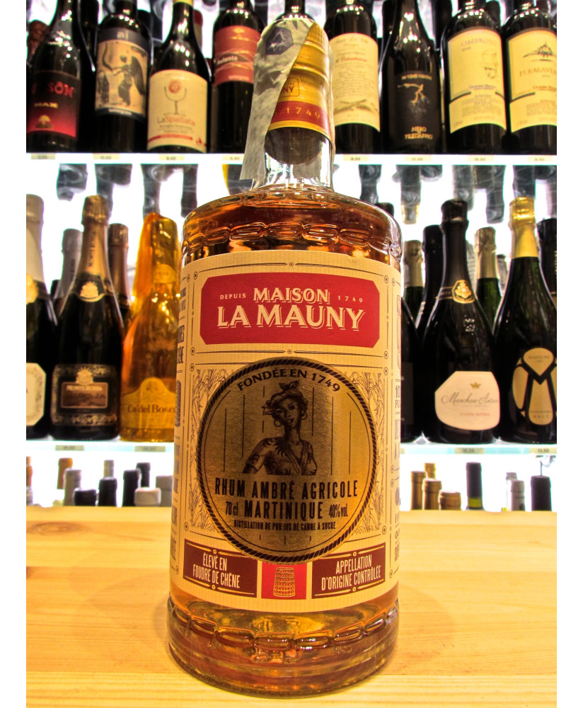 La Mauny 1749 - Rhum Agriciole Ambrè