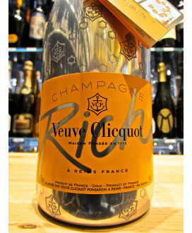 Veuve Clicquot Cuvee Rich. Vendita on line Veuve Cliquot demi sec da bere con ghiaccio. Miglior prezzo champagne.