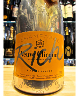 Veuve Clicquot Cuvee Rich Magnum. Vendita on line Veuve Cliquot demi sec da bere con ghiaccio. Miglior prezzo.