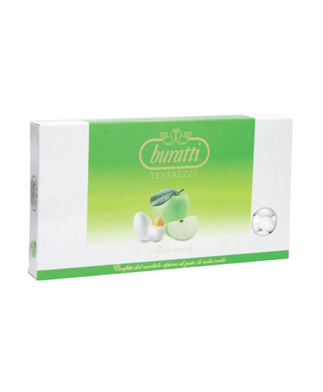 Buratti - Sugared Almonds - Green Apple Taste - 500g