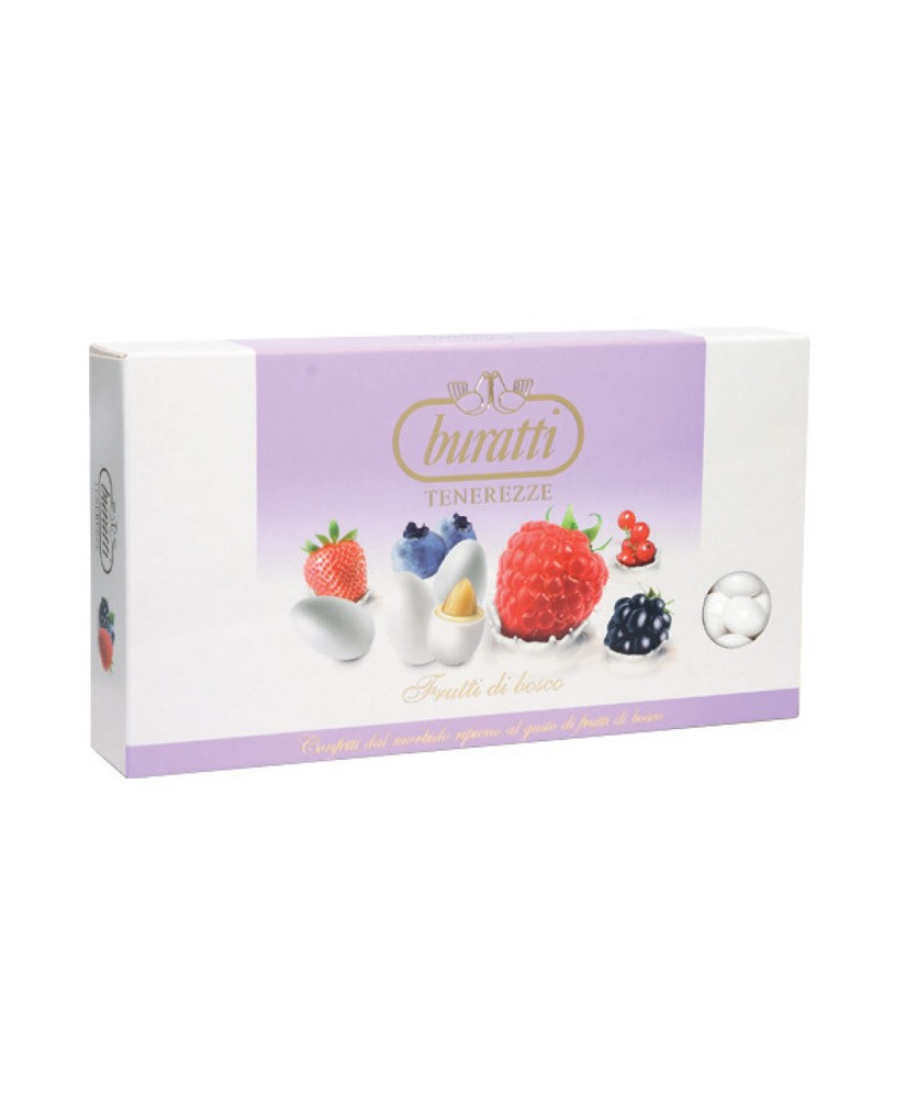 Buratti Italian Sugared Almonds Tenerezze online sales. Buy online assorted dragees yogurt berries taste