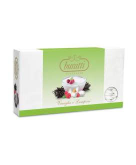 Buratti - Sugared Almonds - Vanilla and Raspberry Taste - 1000g