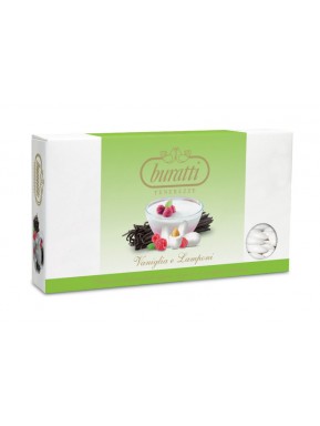 Buratti - Sugared Almonds - Vanilla and Raspberry Taste - 1000g