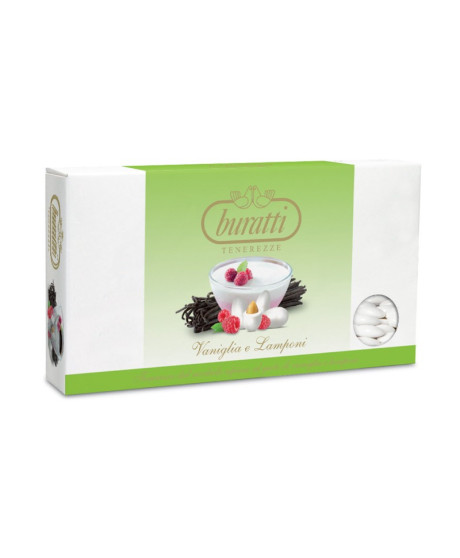 Buratti - Confetti gusto Vaniglia e Lamponi - 1000g