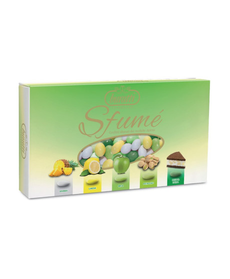 Buratti - Sugared Almonds - Sfumé Green - 1000g