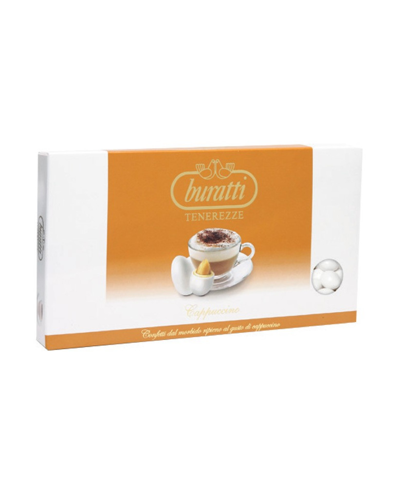 Buratti Italian Sugared Almonds Tenerezze online sales. Buy online assorted dragees Cappuccino taste