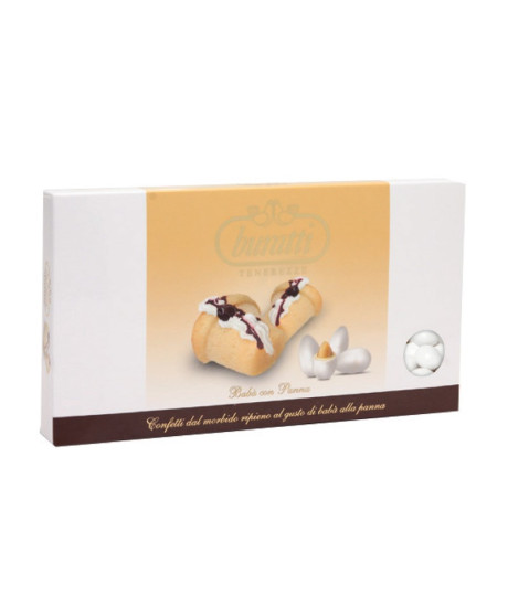 Buratti Italian Sugared Almonds Tenerezze online sales. Buy online assorted dragees Baba' Cream taste Buratti Italian Sugared Almonds Tenerezze online sales. Buy online assorted dragees Baba' Cream taste