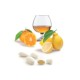 (6 BOXES X 1000g) Buratti - Sugared Almonds - Arancello Taste 