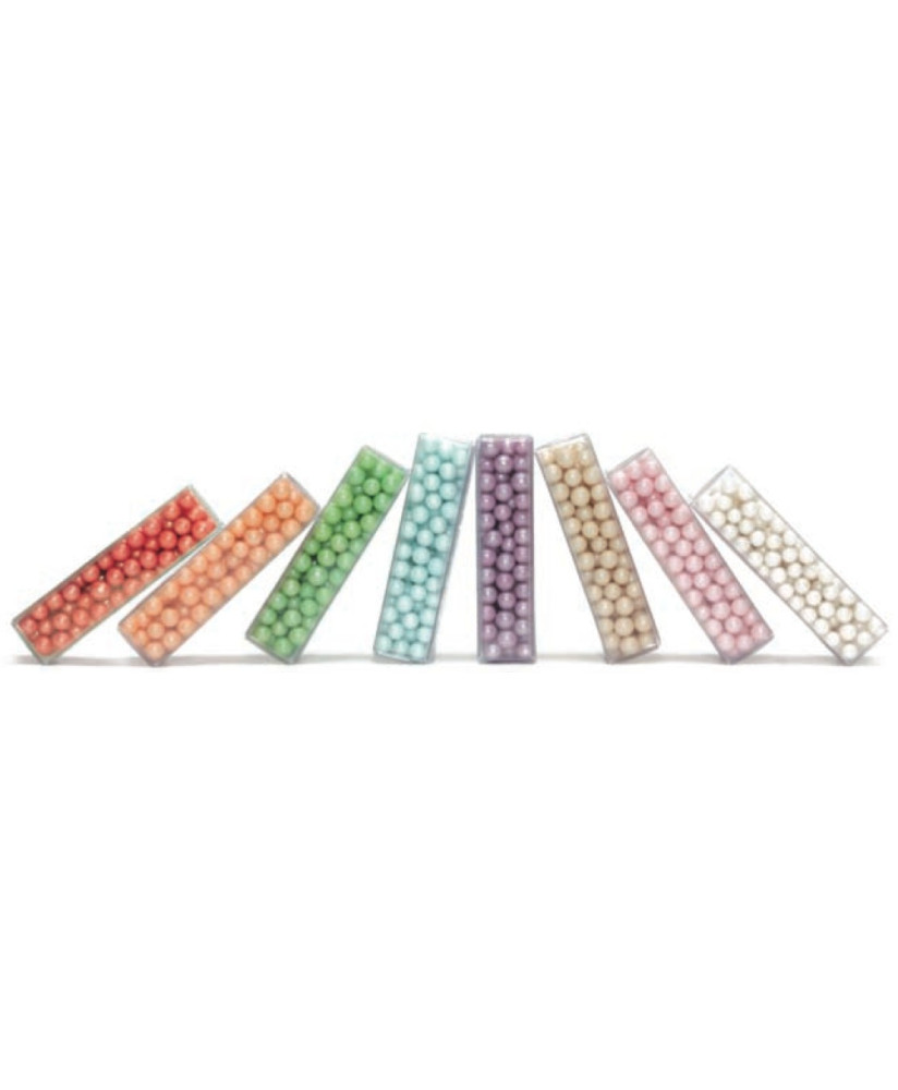 Confetti Buratti palline bianco perla di zucchero vendita online. Shop on-line confetti assortiti a vari gusti.