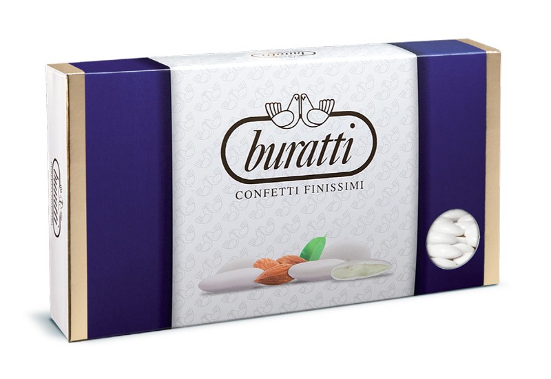 Confetti Buratti Gialli alla mandorla vendita online. Shop on-line confetti  avola