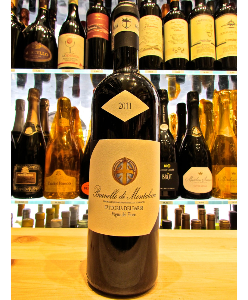 Vendita online Fattoria dei Barbi, Brunello di Montalcino Vigna deò Fiore. Shop on line vini rossi toscani al miglior prezzo