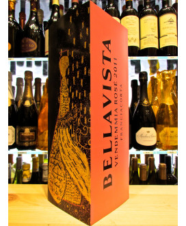 Vendita online Franciacorta Bellavista Gran Cuvée Rosè DOCG astucciato. Miglior prezzo on line spumanti e vini italiani con astu