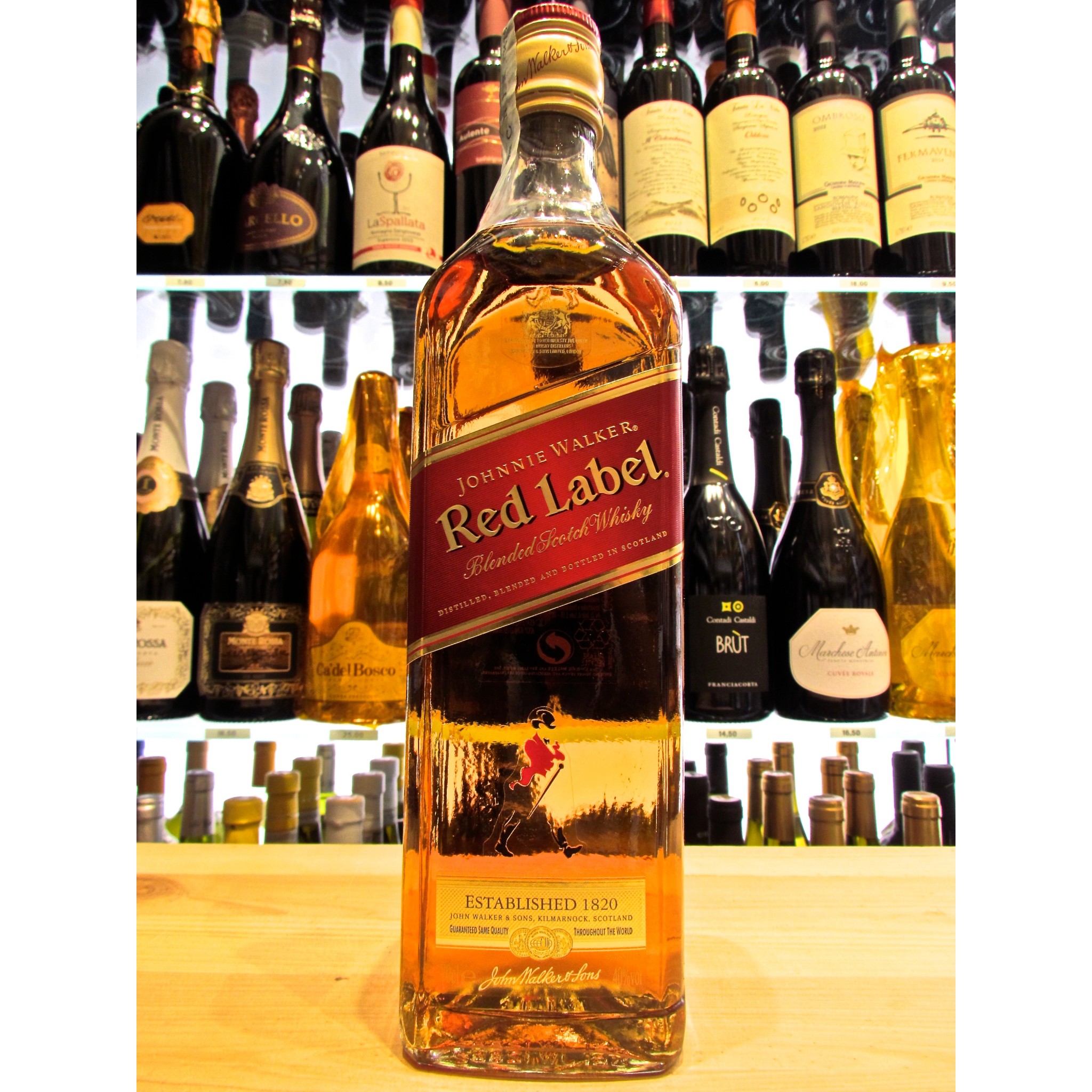 Whisky Red Label Johnnie Walker Blended Scotch 50 ml : .com