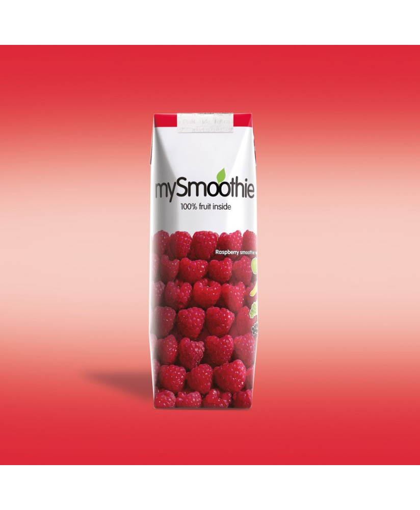 Vendita online succhi di Frutta Smoothie al lampone. Shop on line Mysmoothie Svedesi di qualità al miglior prezzo