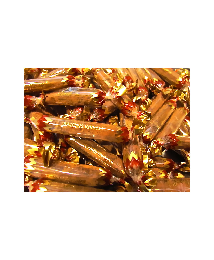 Vendita online cioccolatini Lindt Bastoncini al Kirsch liquido. Shop on line praline cacao amaro con ripieno di liquore alle cig